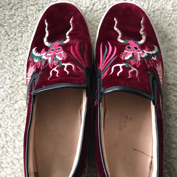 Gucci Dublin dragon slip-on sneakers - Picture 8 of 12